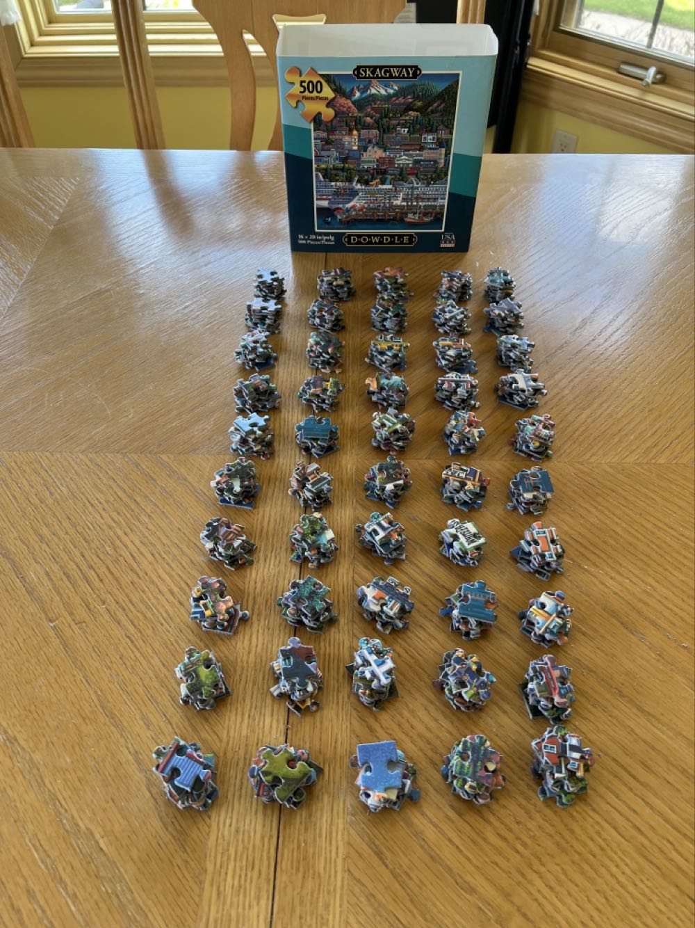 Skagway 💎 - Dowdle puzzle collectible [Barcode 671095004107] - Main Image 2