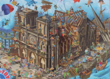 Notre Dame 📍 - D-TOYS puzzle collectible [Barcode 5947502877752] - Main Image 2