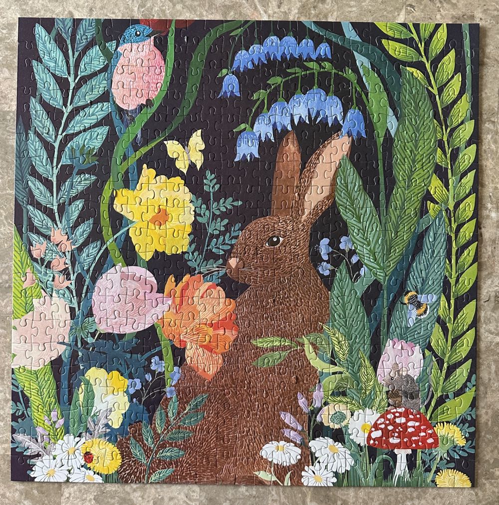 Spring Rabbit - Galison puzzle collectible [Barcode 9780735374508] - Main Image 3