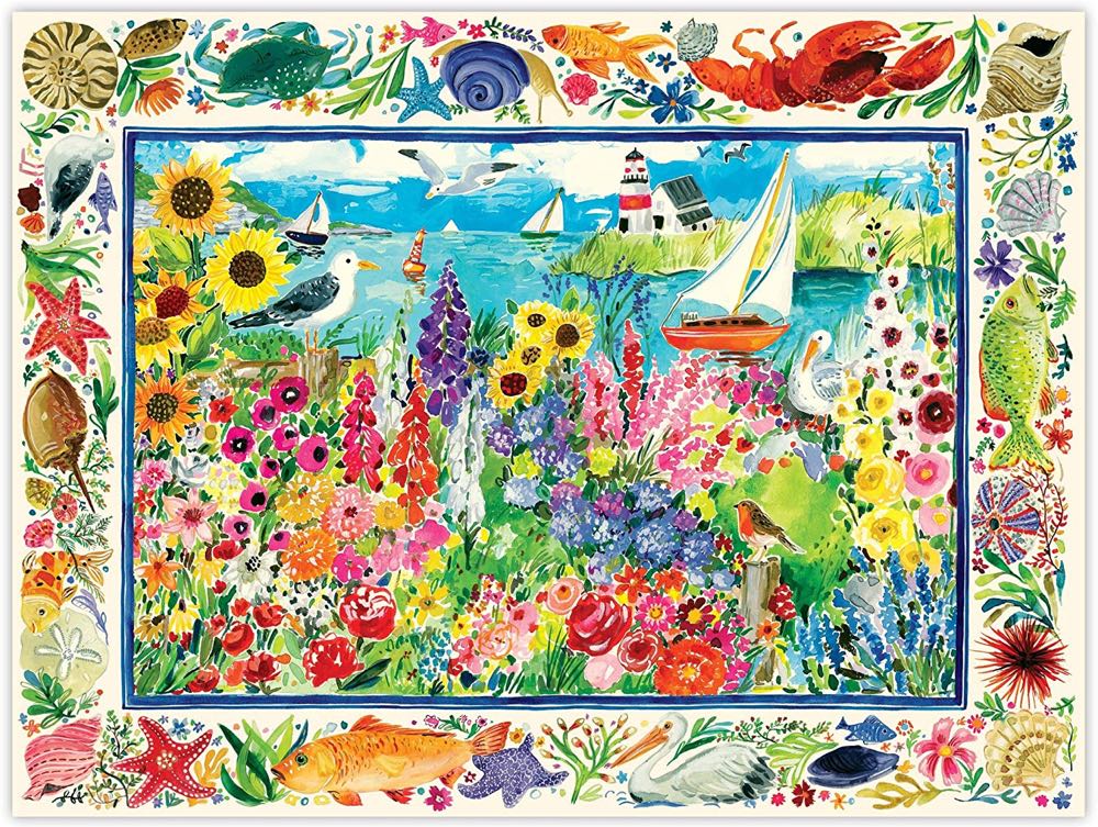 Seagull Garden - Getting From Kristen - Eeboo puzzle collectible - Main Image 1