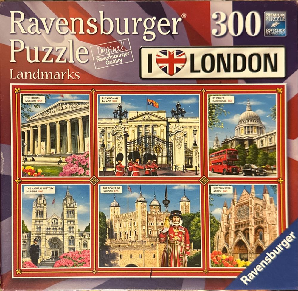 Landmarks: I ❤️ London (SOLD) - Ravensburger puzzle collectible [Barcode 4005556140367] - Main Image 1