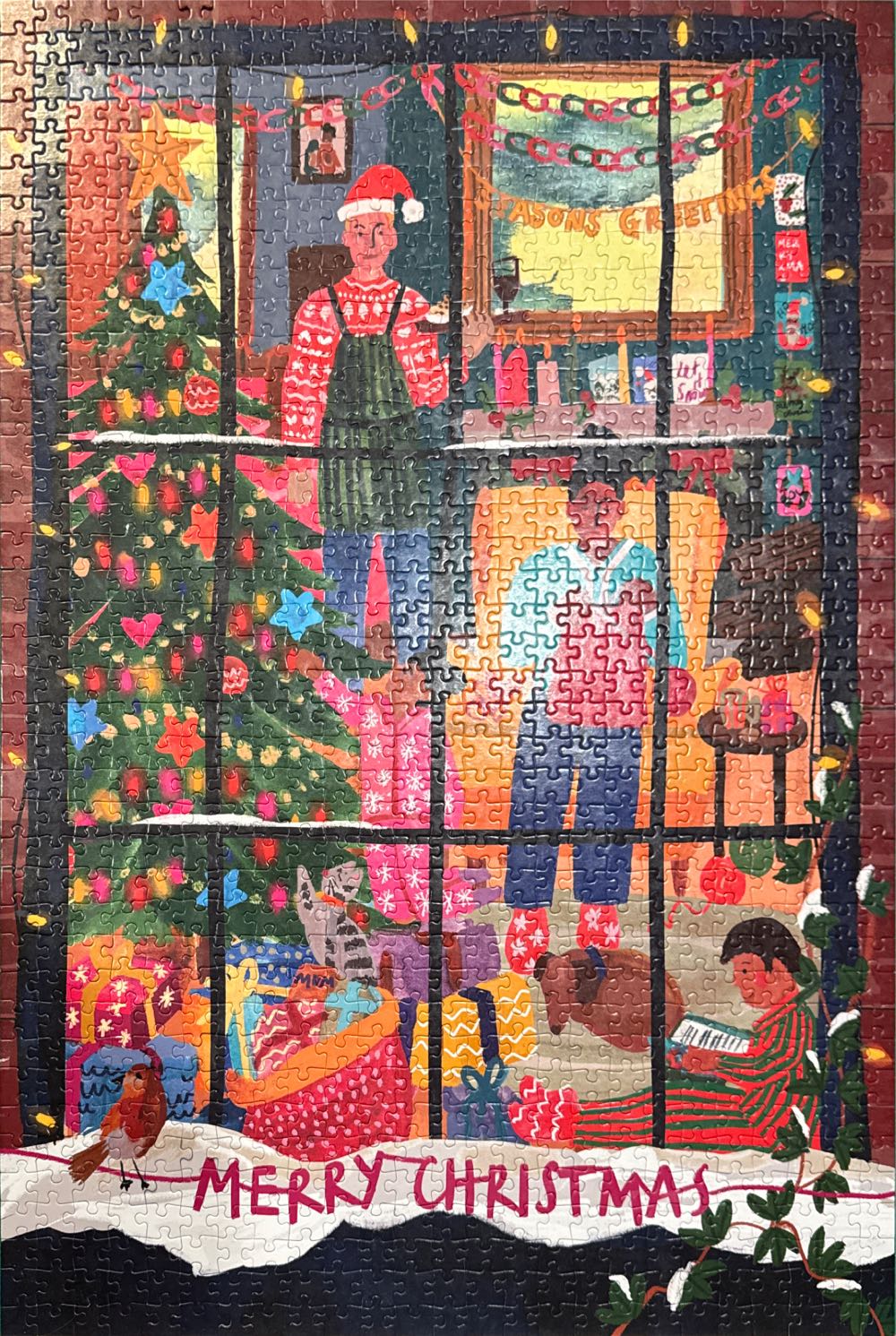 Christmas Window - Talking Tables puzzle collectible [Barcode 5052715127867] - Main Image 2