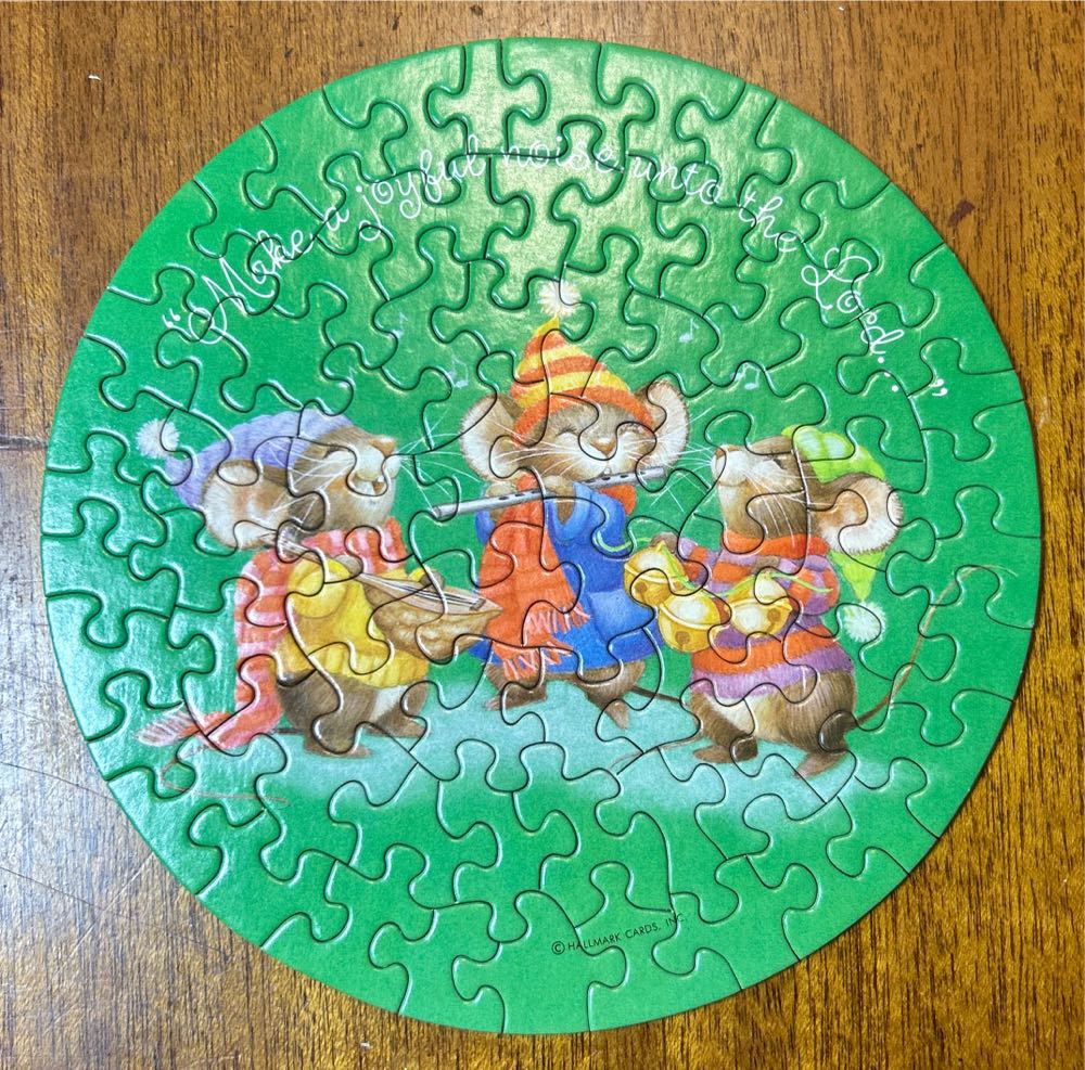 A Joyful Noise! - Mini - Springbok puzzle collectible - Main Image 2