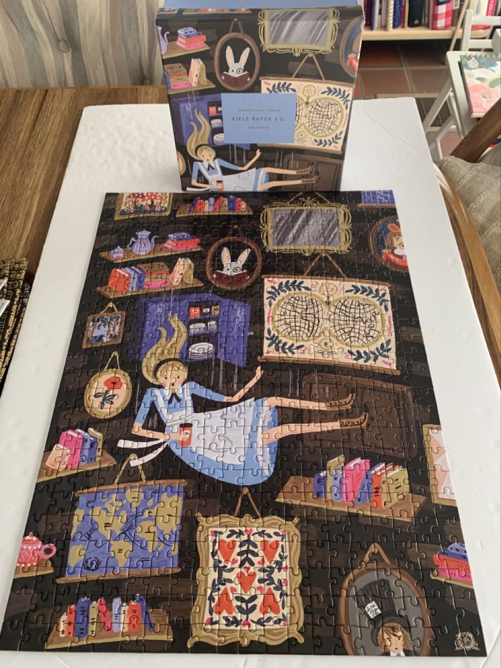 Wonderland - Rifle Paper Co puzzle collectible [Barcode 842967118486] - Main Image 4