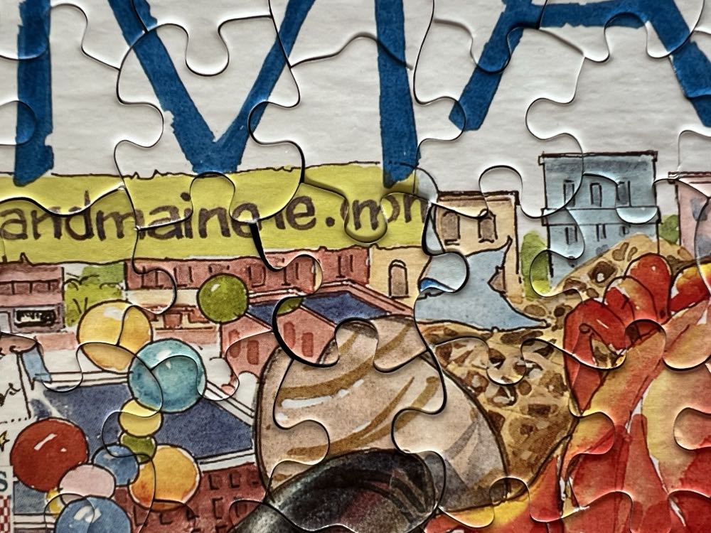 Portland Maine - White Mountain Puzzles puzzle collectible [Barcode 724819249671] - Main Image 4