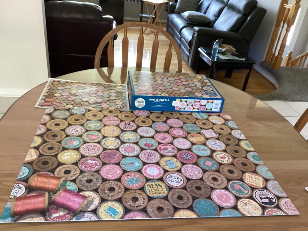 Sew Happy - Cobble Hill puzzle collectible - Main Image 2