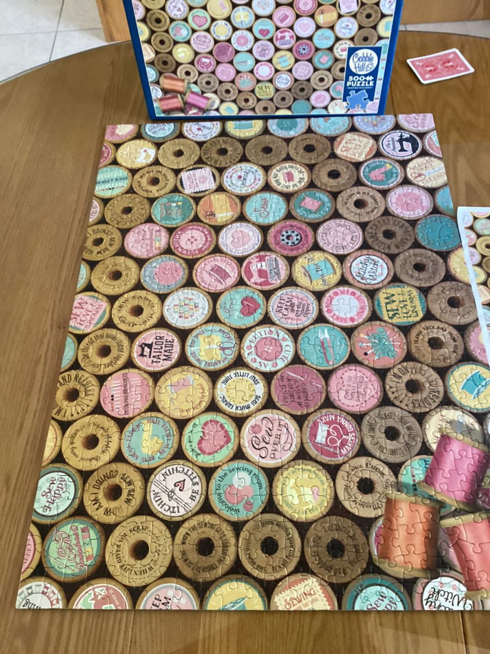 Sew Happy - Cobble Hill puzzle collectible - Main Image 4