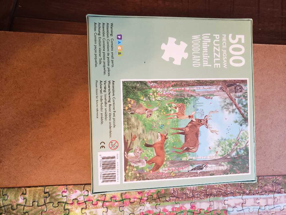 Whimsical Woodland  - Page Publications 🇺🇸 puzzle collectible [Barcode 9781648330445] - Main Image 3