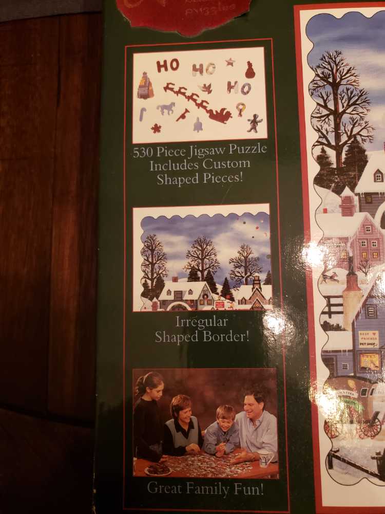 Seeking Holiday Treasures Jane Wooster Scott - Ceaco puzzle collectible [Barcode 021081010627] - Main Image 2