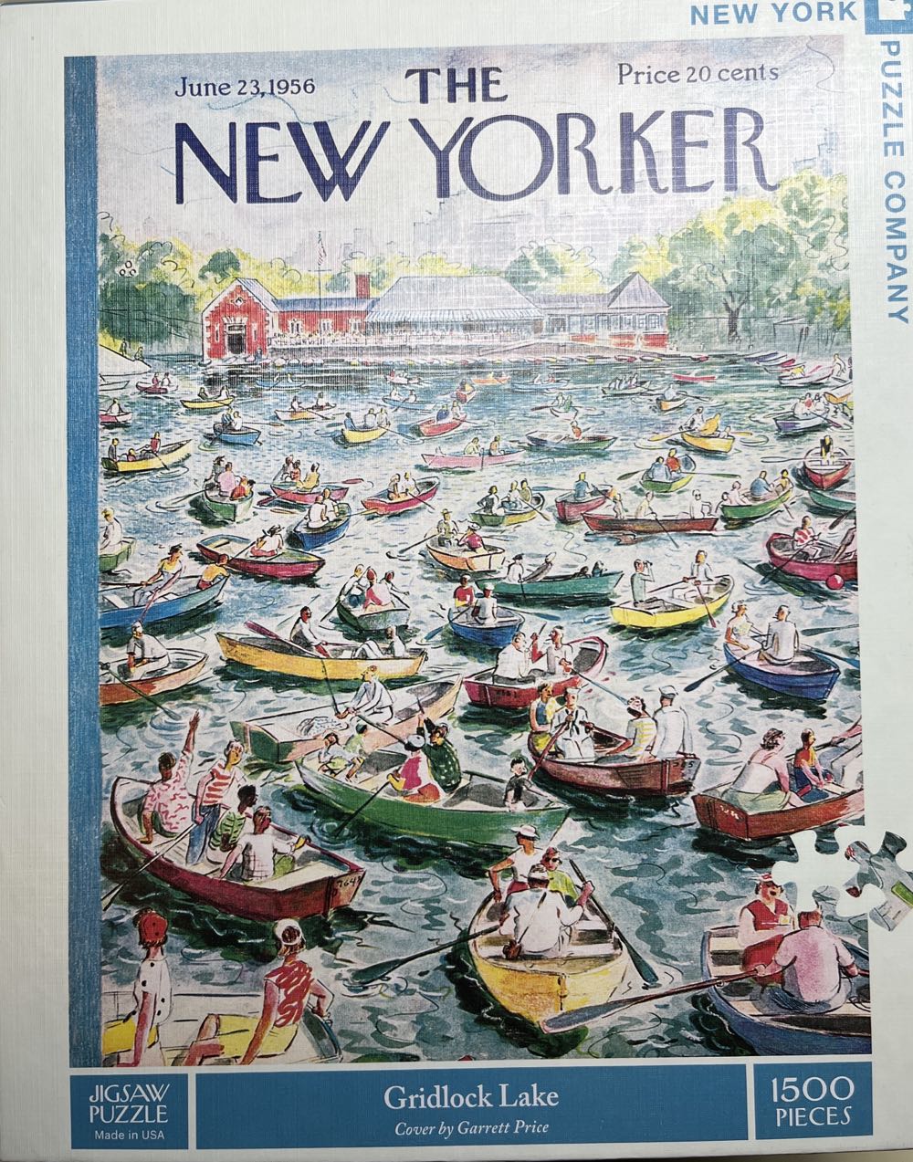 Gridlock Lake - New York Puzzle Company puzzle collectible [Barcode 819844019532] - Main Image 2