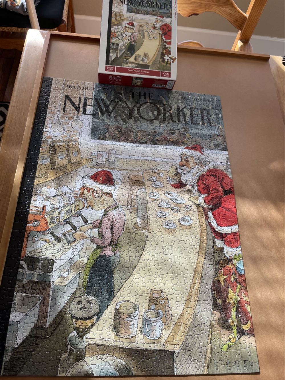 New Yorker Santa’s Little Helpers Piece Jigsaw Puzzle - New York Puzzle Company puzzle collectible [Barcode 819844015961] - Main Image 3