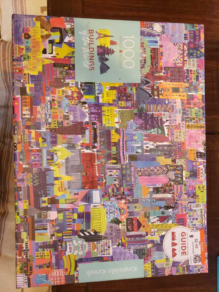 Buildings Of The World - Crocodile Creek puzzle collectible [Barcode 732396290016] - Main Image 2