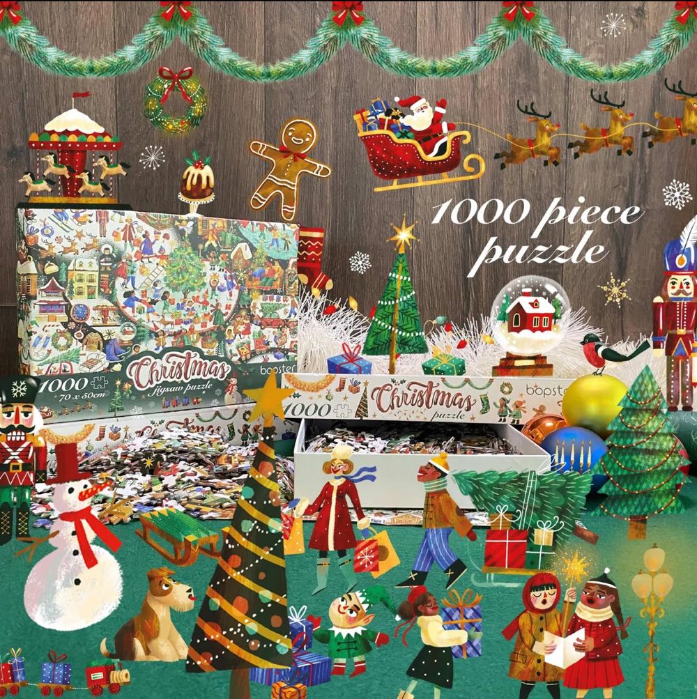 Christmas - Bopster puzzle collectible [Barcode 5060459745544] - Main Image 4