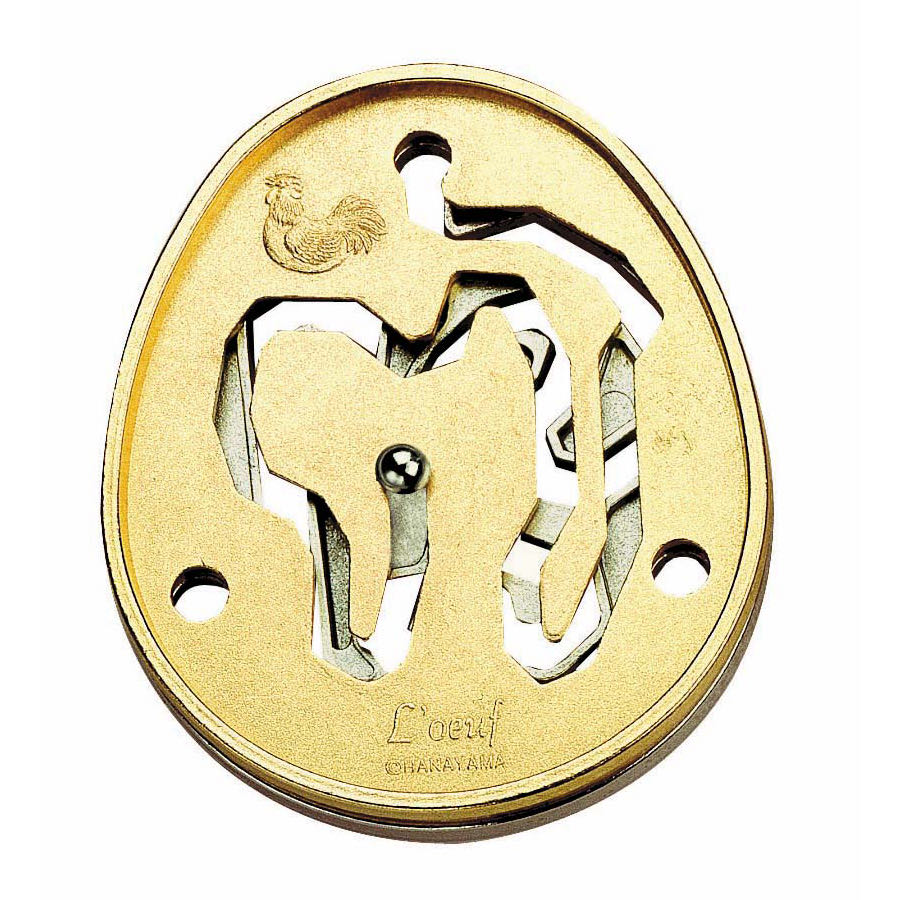 Hanayama L’OEUF Lvl 4  puzzle collectible [Barcode 023332308484] - Main Image 2