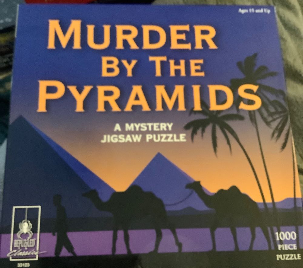 Murder By the Pyramids  puzzle collectible - Main Image 2
