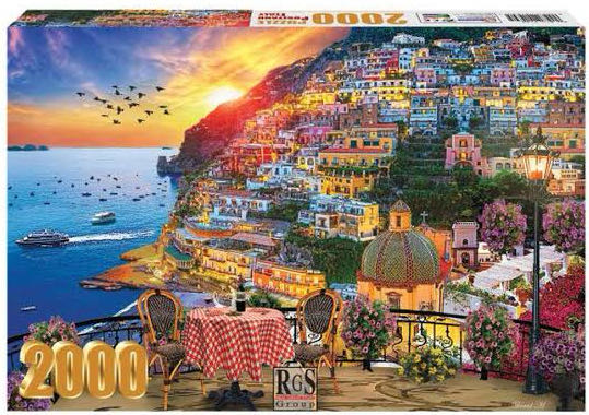 Positano Italy - RGS puzzle collectible [Barcode 6009707414305] - Main Image 2