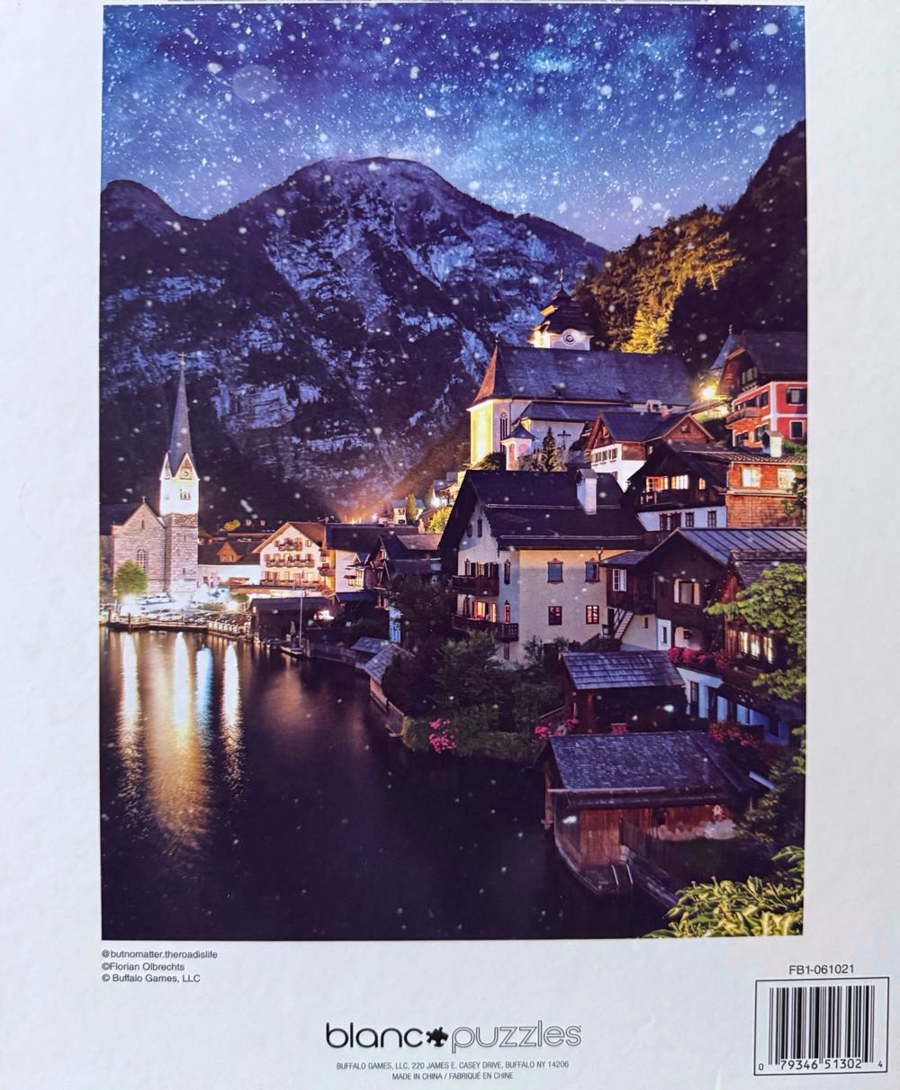 Hallstatt, Austria*% - Blanc By Buffalo puzzle collectible [Barcode 079346513024] - Main Image 3