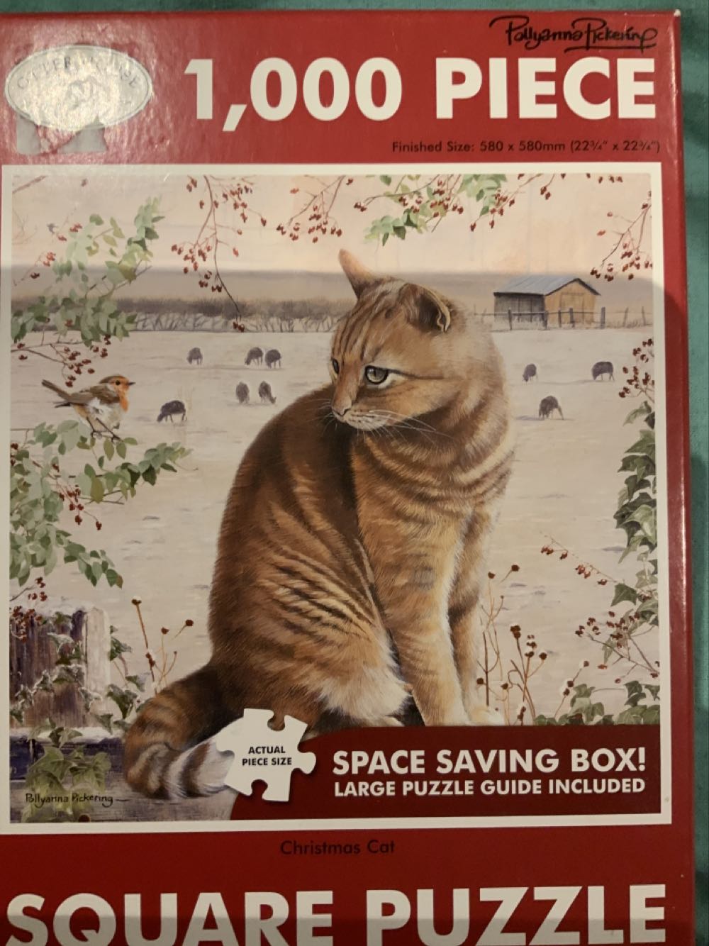 Christmas Cat Jigsaw Pieces Otter House - Otter House puzzle collectible [Barcode 5017680039904] - Main Image 2