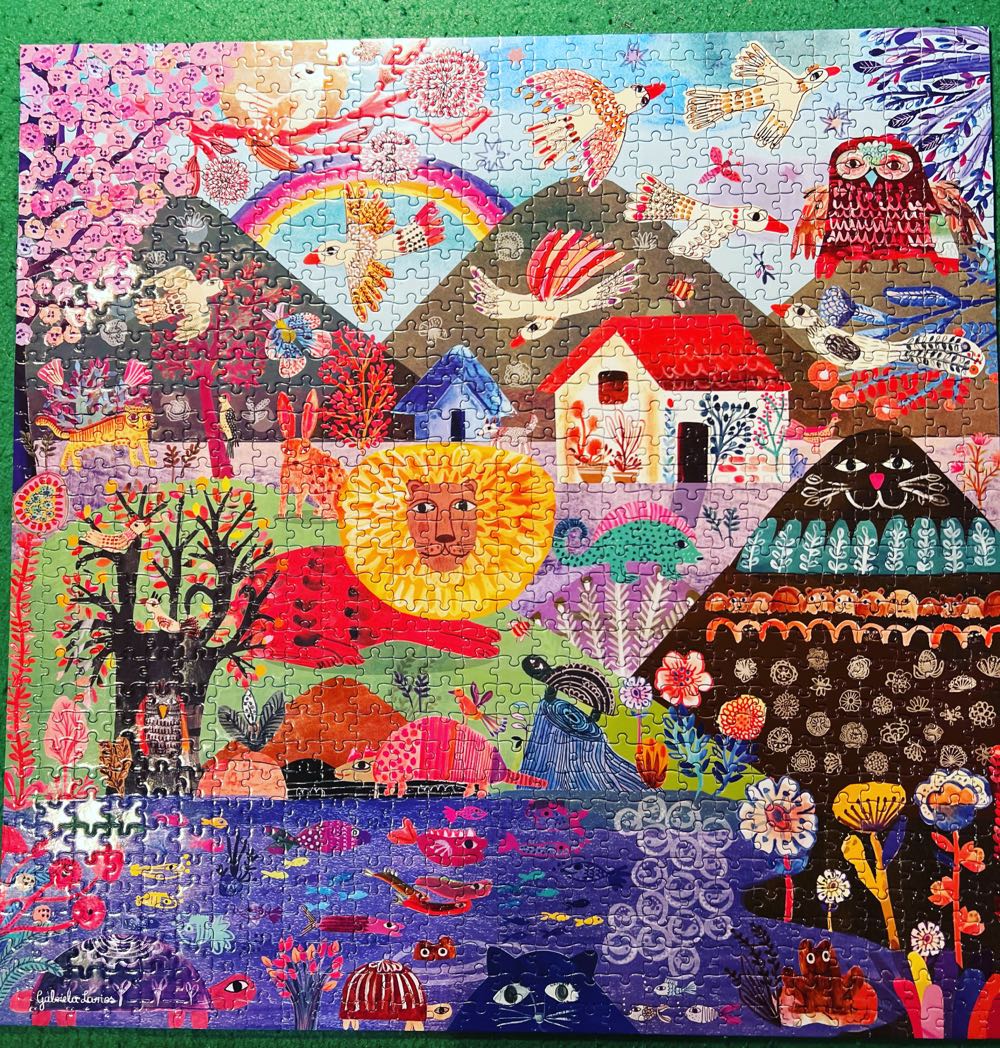 Equatorial Jungle - eeBoo Puzzles puzzle collectible [Barcode 689196513640] - Main Image 2