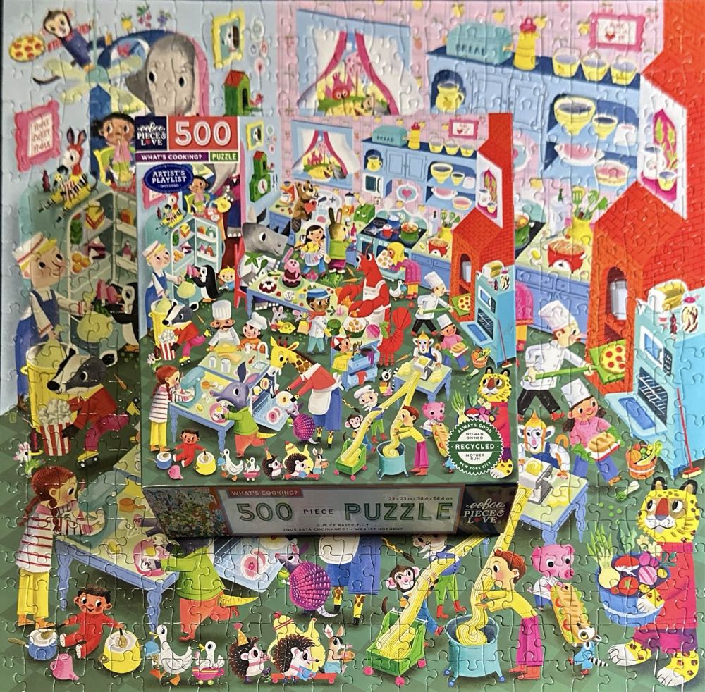 What’s Cooking - Eeboo puzzle collectible [Barcode 689196513633] - Main Image 3