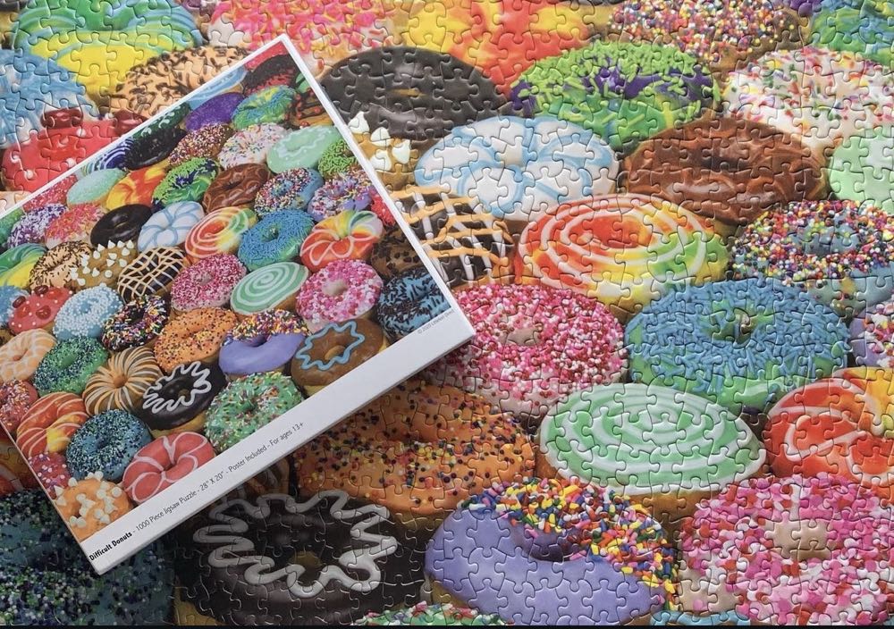 *Difficult Donuts - Colorcraft puzzle collectible [Barcode 854879008687] - Main Image 3