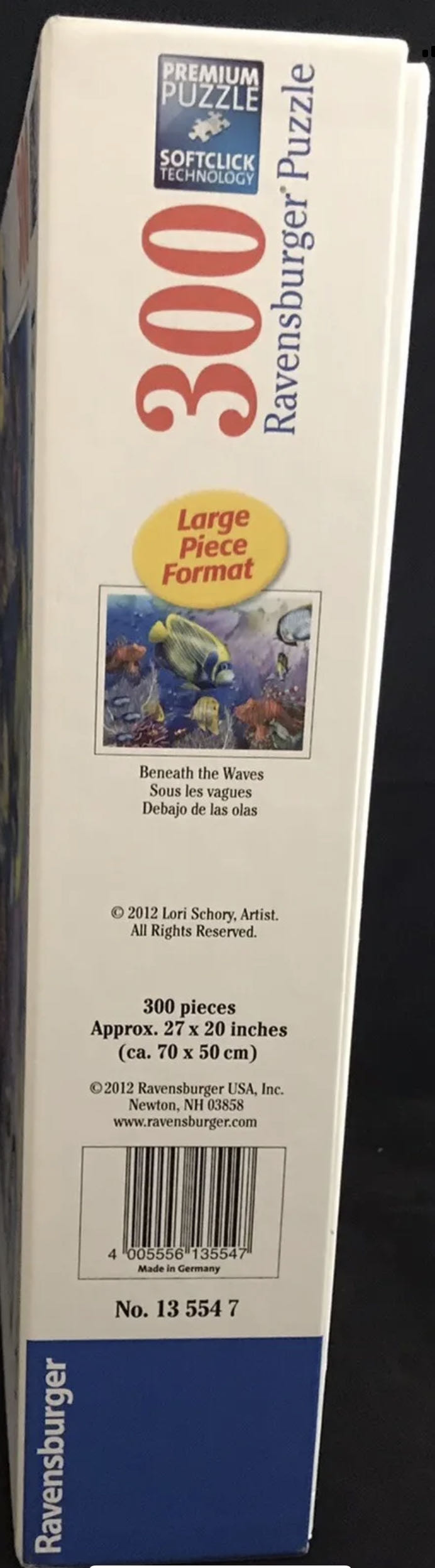 Beneath The Waves - Ravensburger puzzle collectible [Barcode 4005556135547] - Main Image 2