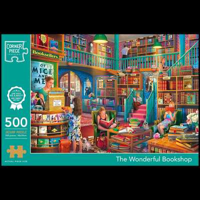 The Library - Corner Piece puzzle collectible [Barcode 5052089330429] - Main Image 3