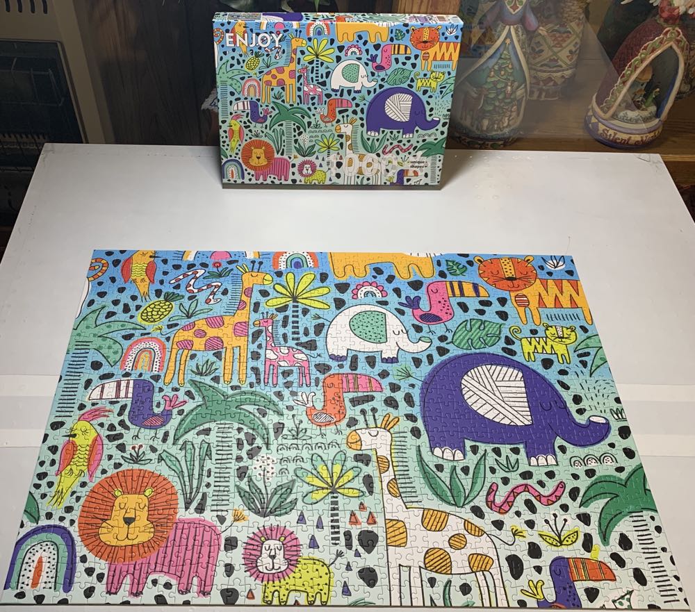 Doodle Safari - Enjoy puzzle collectible [Barcode 5949194019229] - Main Image 2