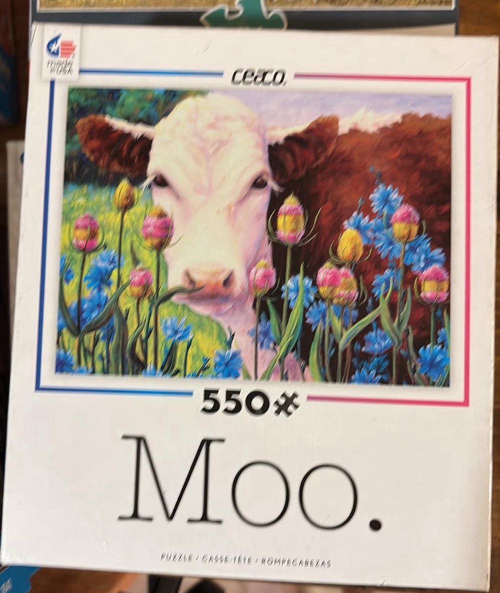 Moo - Cheryl - Buffalo puzzle collectible [Barcode 0021081230216] - Main Image 2