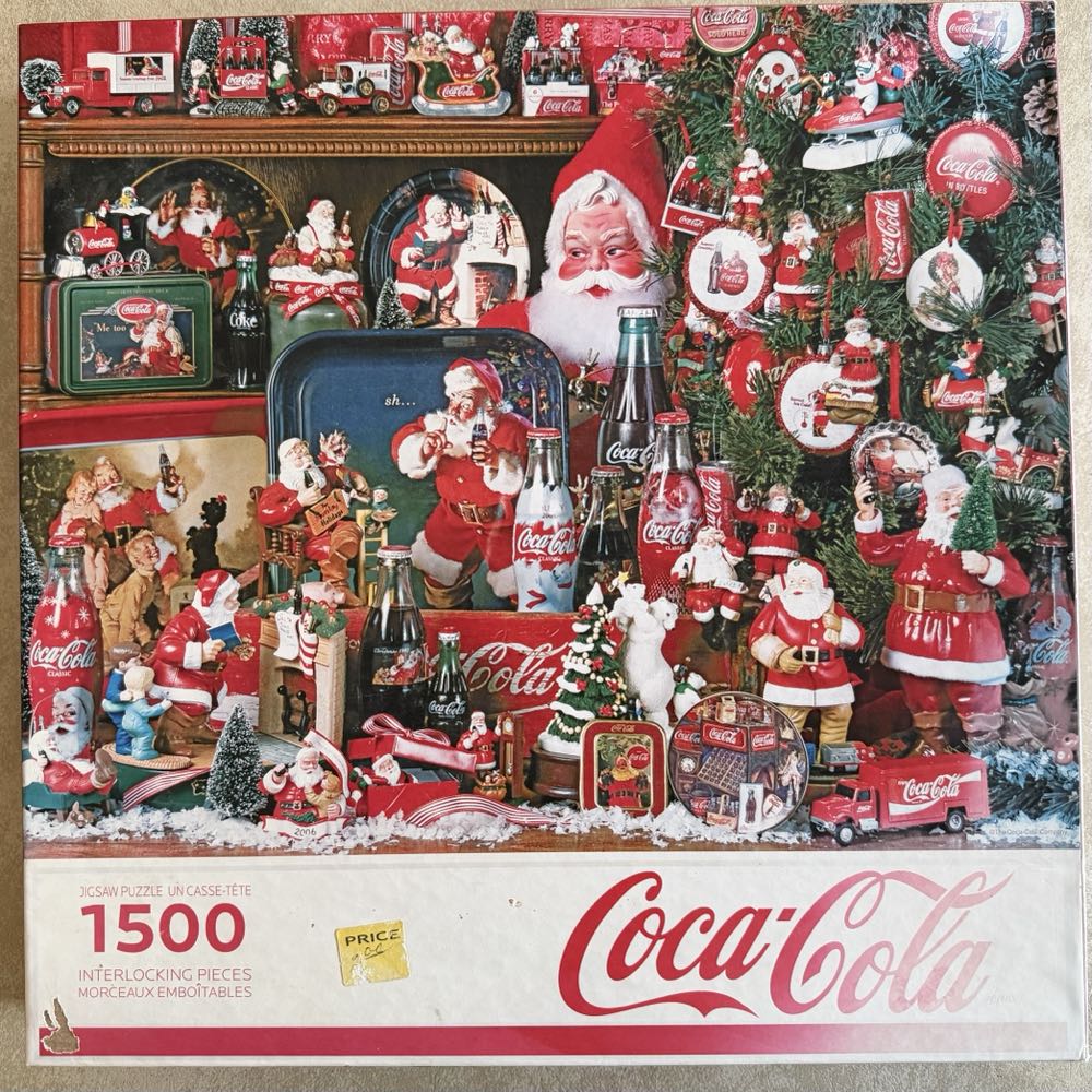 Coca-Cola Christmas - Springbok puzzle collectible [Barcode 091683154975] - Main Image 3