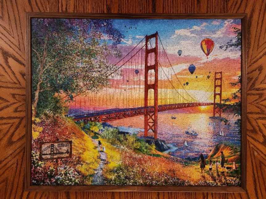 Golden Gate National Recreational Area  - White Mountain puzzle collectible [Barcode 724819266296] - Main Image 2