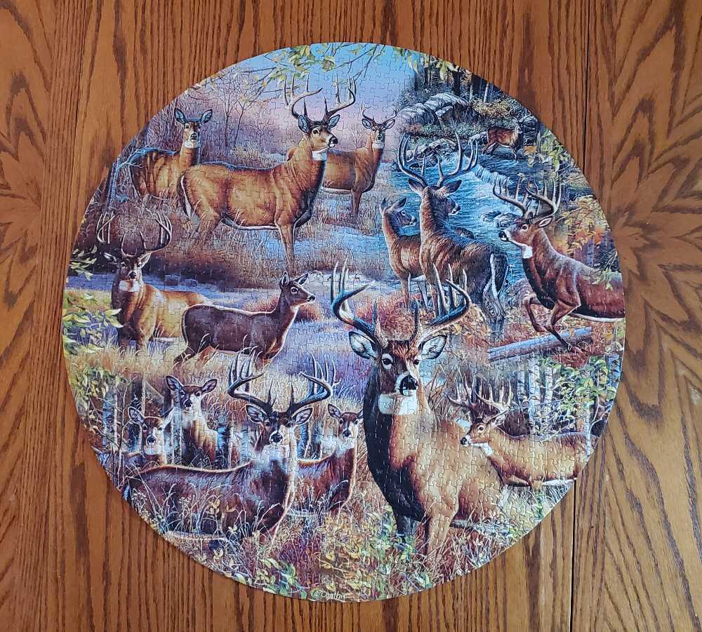 Forest Denizons  - SunsOut puzzle collectible [Barcode 796780586598] - Main Image 2