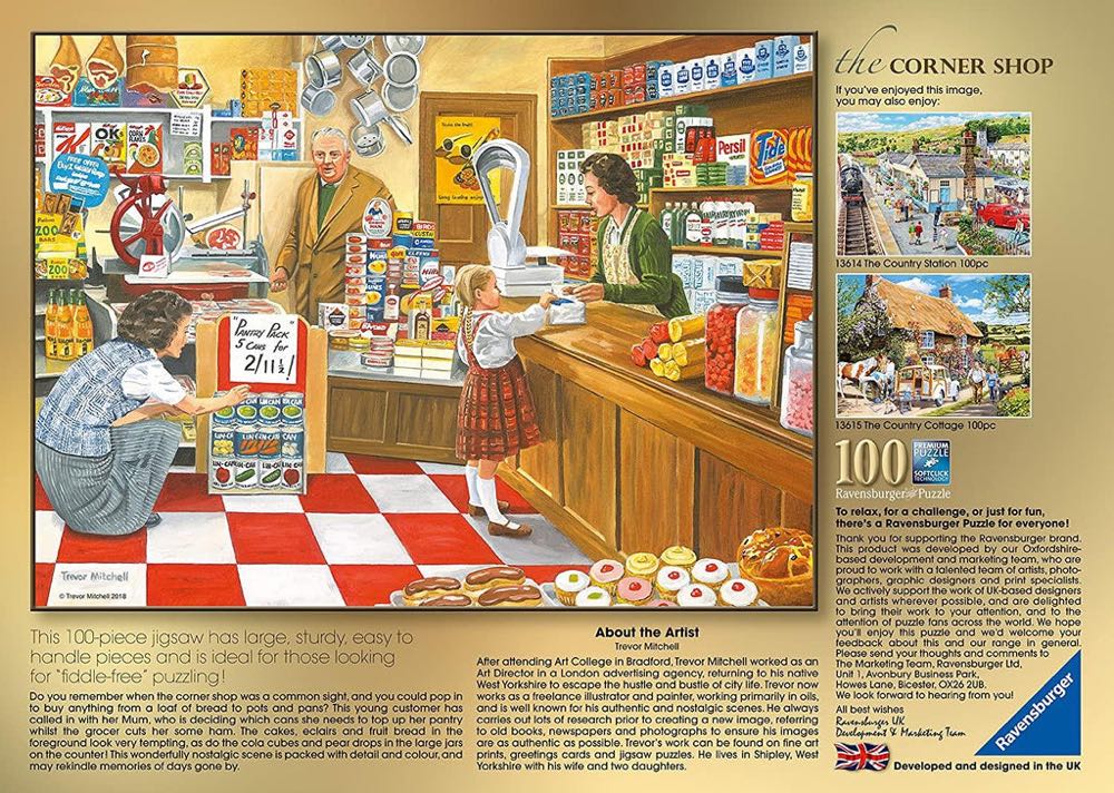 The Corner Shop - Ravensburger puzzle collectible [Barcode 4005556136131] - Main Image 2