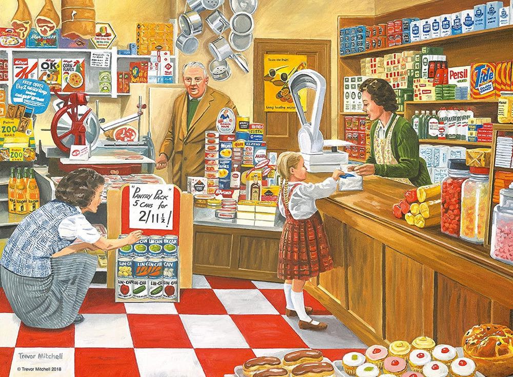 The Corner Shop - Ravensburger puzzle collectible [Barcode 4005556136131] - Main Image 3