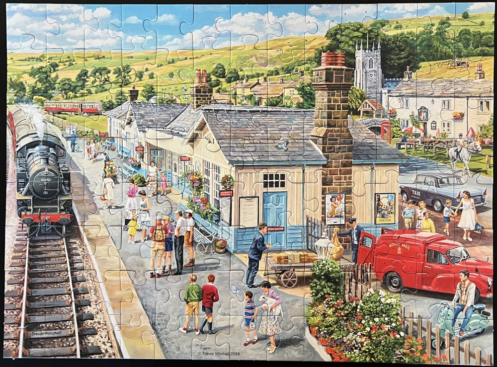 The Country Station - Ravensburger puzzle collectible [Barcode 4005556136148] - Main Image 2