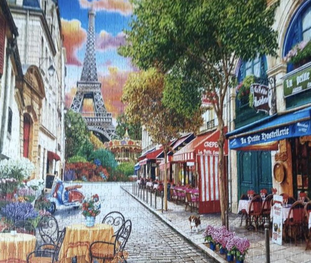 Small Street In Paris - goliath puzzle collectible [Barcode 8720077199286] - Main Image 3