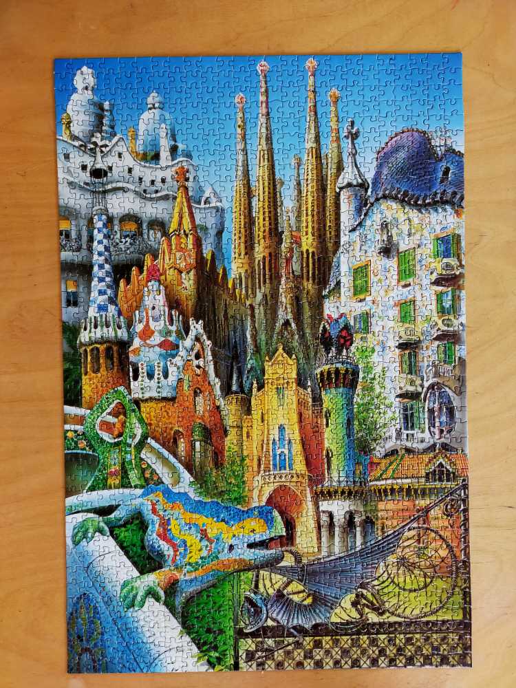 Barcelona  - Educa puzzle collectible - Main Image 2