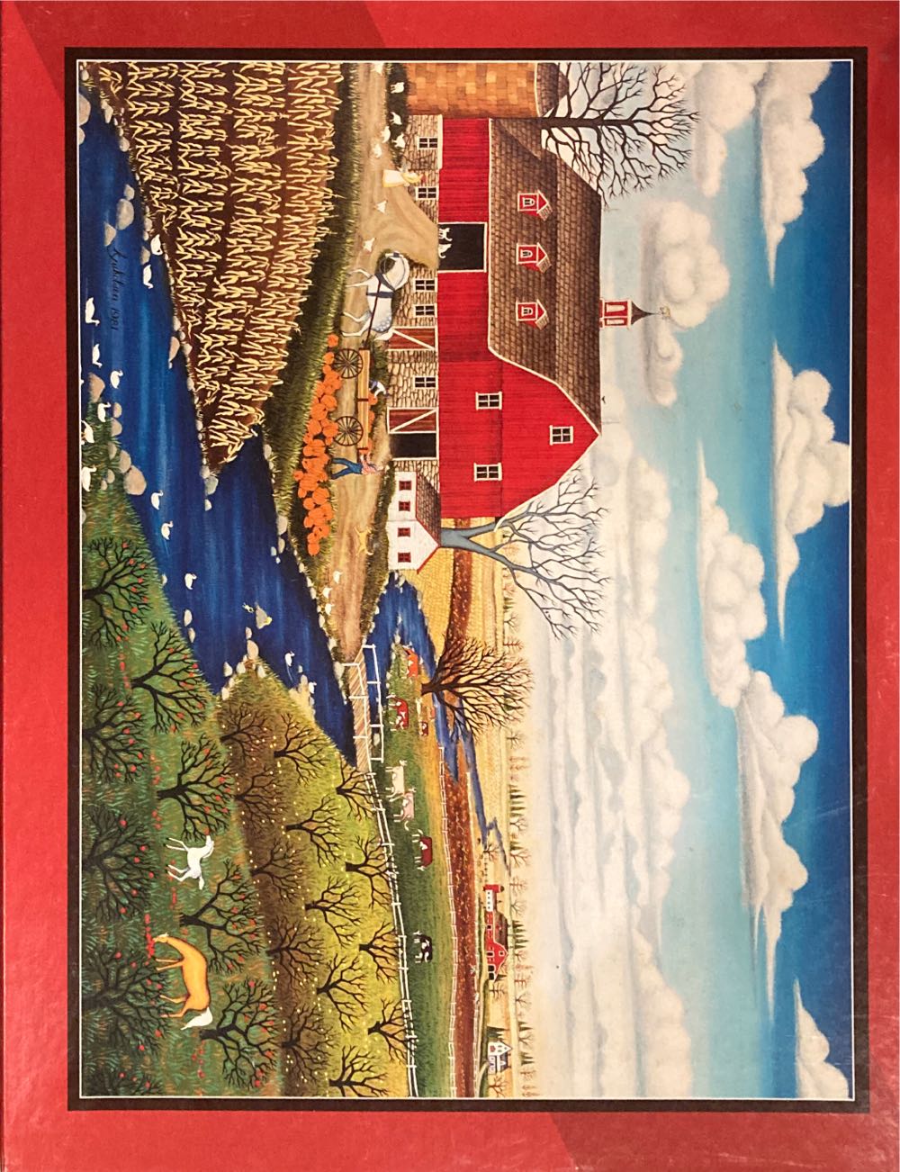 Coldwater Farm - Bits & Pieces 🇺🇸 puzzle collectible [Barcode 704812104092] - Main Image 2