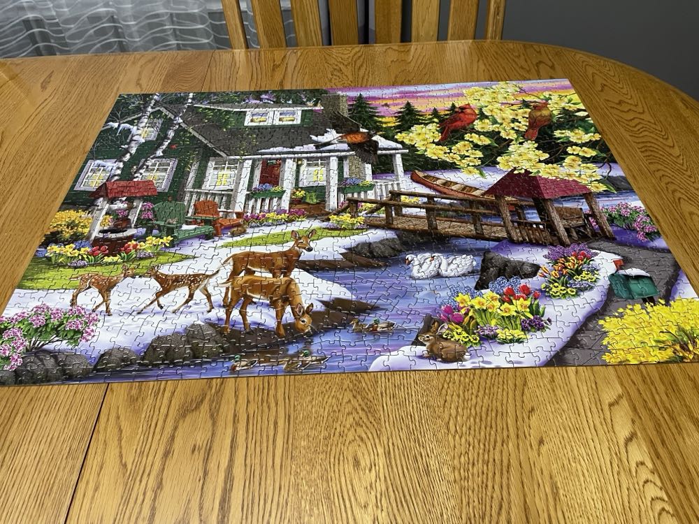 A Place In The Woods - Bits & Pieces puzzle collectible [Barcode 192949037954] - Main Image 2