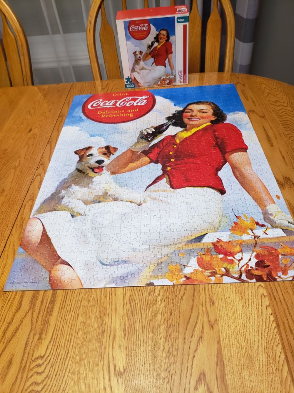 Coca-cola: Refresh Yourself - Buffalo puzzle collectible [Barcode 079346012558] - Main Image 2