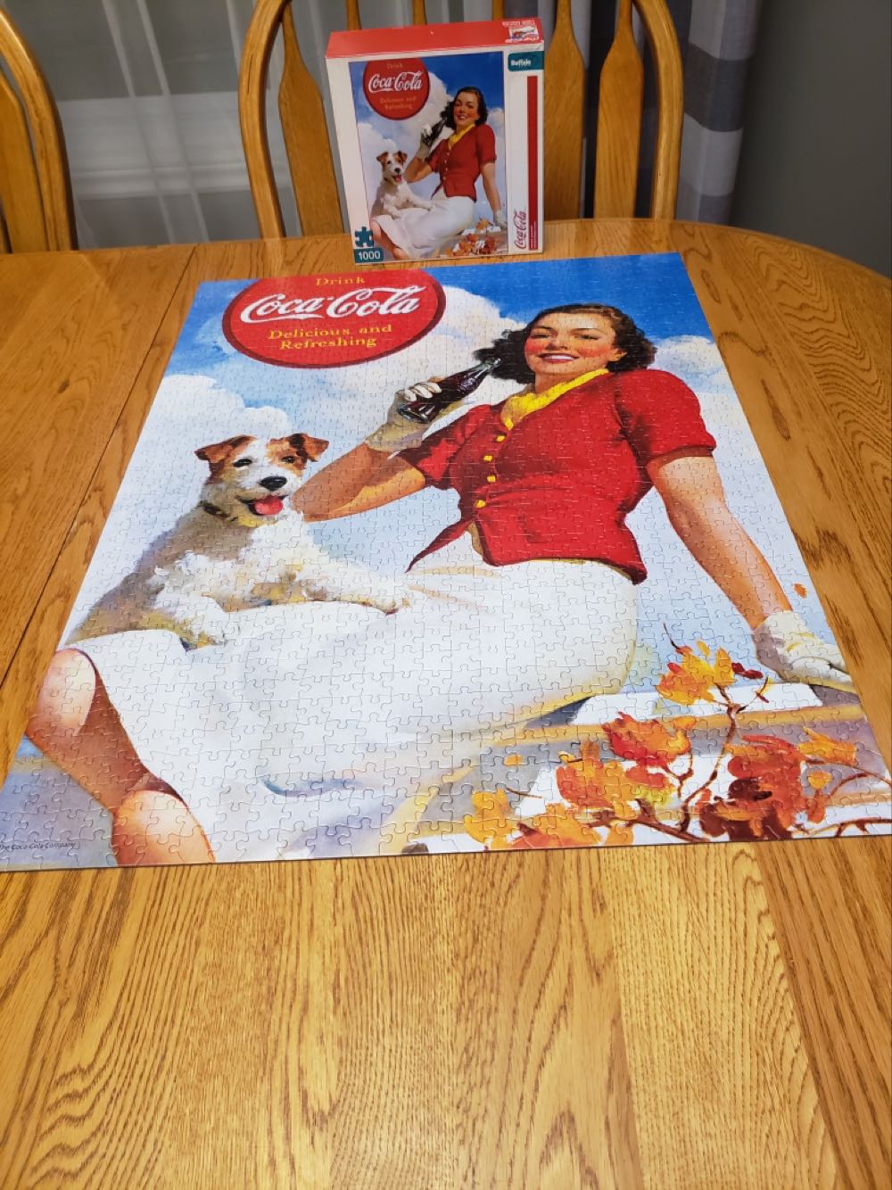Coca-cola: Refresh Yourself - Buffalo puzzle collectible [Barcode 079346012558] - Main Image 3