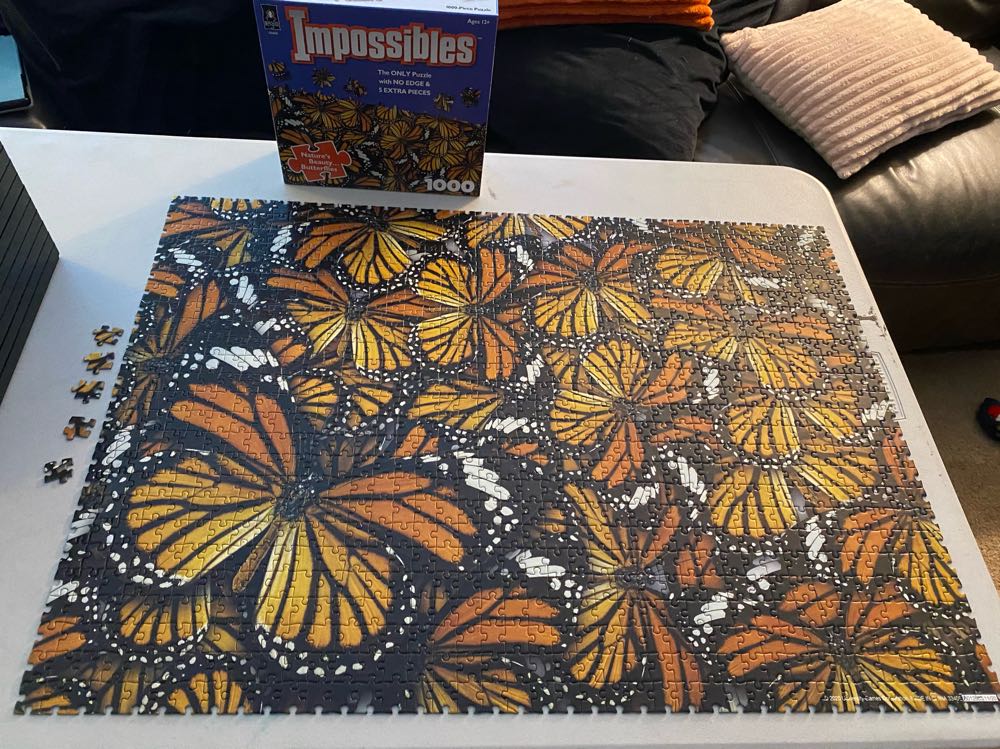 Nature’s Beauty… Butterflies -Entered IPDb - Bepuzzled puzzle collectible - Main Image 2