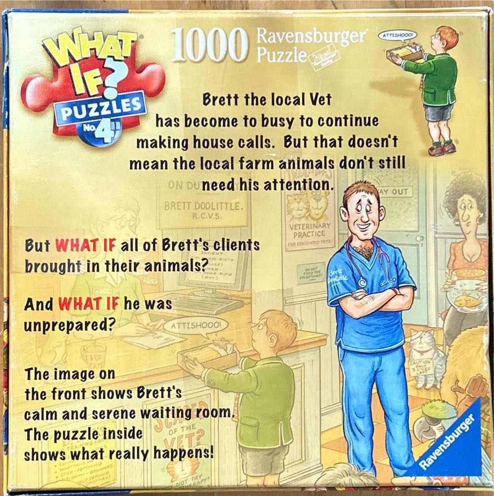 At the Vet’s - Ravensburger puzzle collectible [Barcode 4005556194292] - Main Image 2