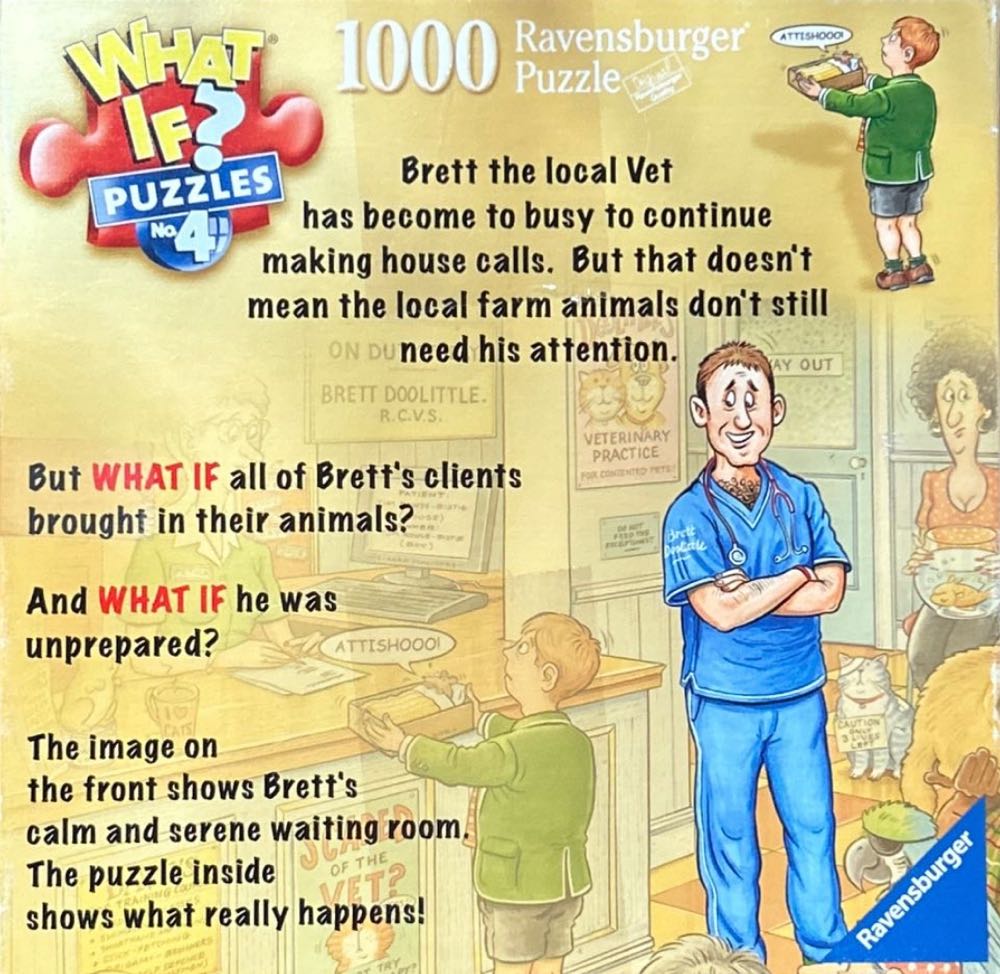 At the Vet’s - Ravensburger puzzle collectible [Barcode 4005556194292] - Main Image 3