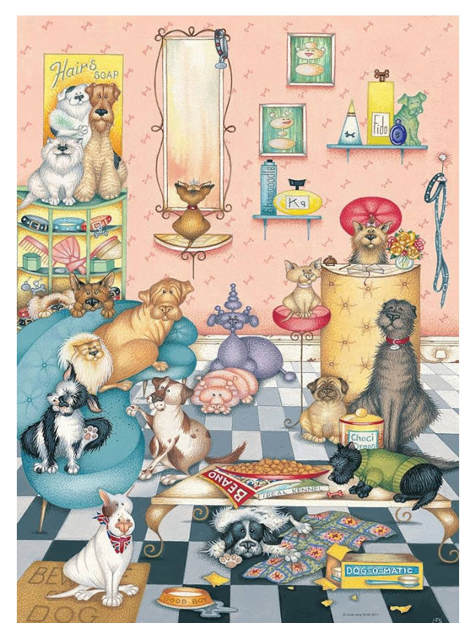 The Grooming Parlour - Ravensburger 🇬🇧 puzzle collectible [Barcode 4005556190331] - Main Image 3