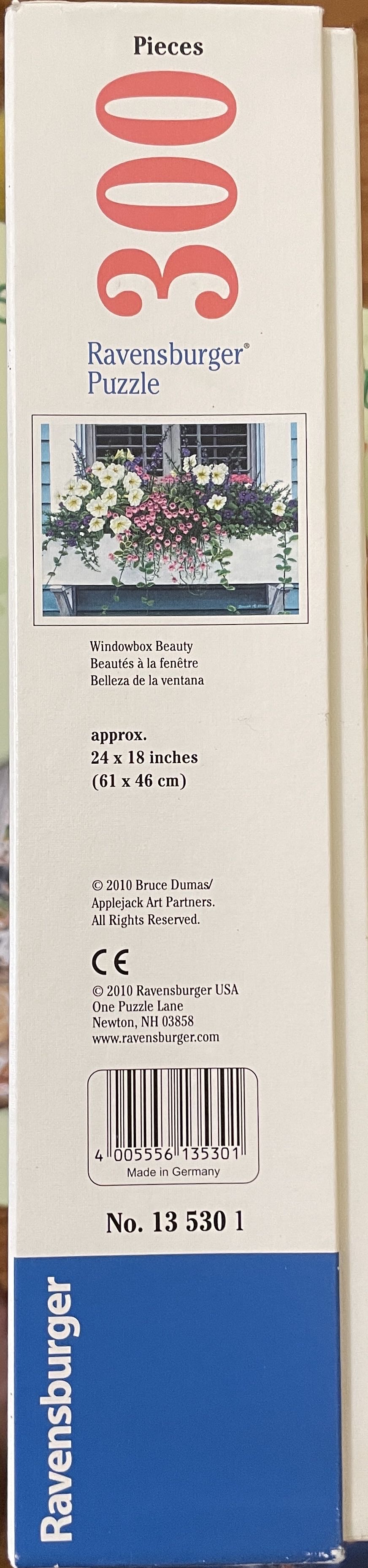 Windowbox Beauty - Ravensburger puzzle collectible [Barcode 4005556135301] - Main Image 2