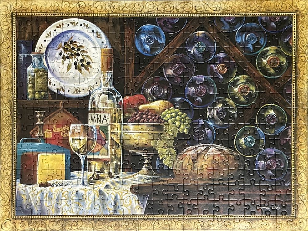 Gourmet Bounty (SOLD) - Ravensburger puzzle collectible [Barcode 4005556135011] - Main Image 4