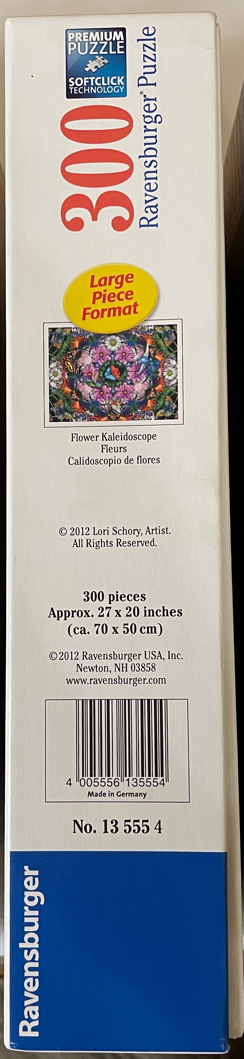 Flower Kaleidoscope • - Ravensburger puzzle collectible [Barcode 4005556135554] - Main Image 2