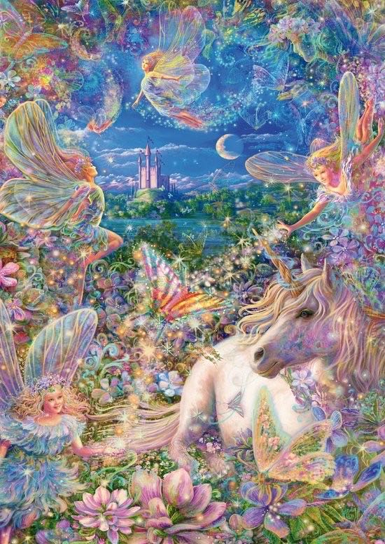 Fairytale Dream/Elfendroom - Schmidt Puzzle puzzle collectible [Barcode 4001504583071] - Main Image 2