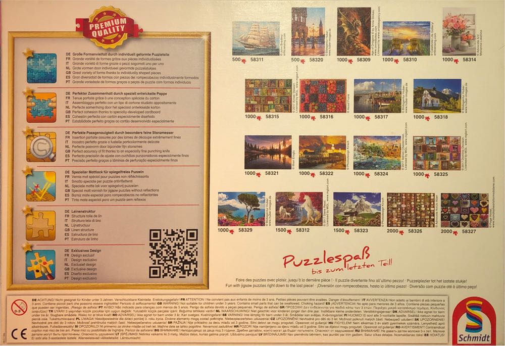 Fairytale Dream/Elfendroom - Schmidt Puzzle puzzle collectible [Barcode 4001504583071] - Main Image 3